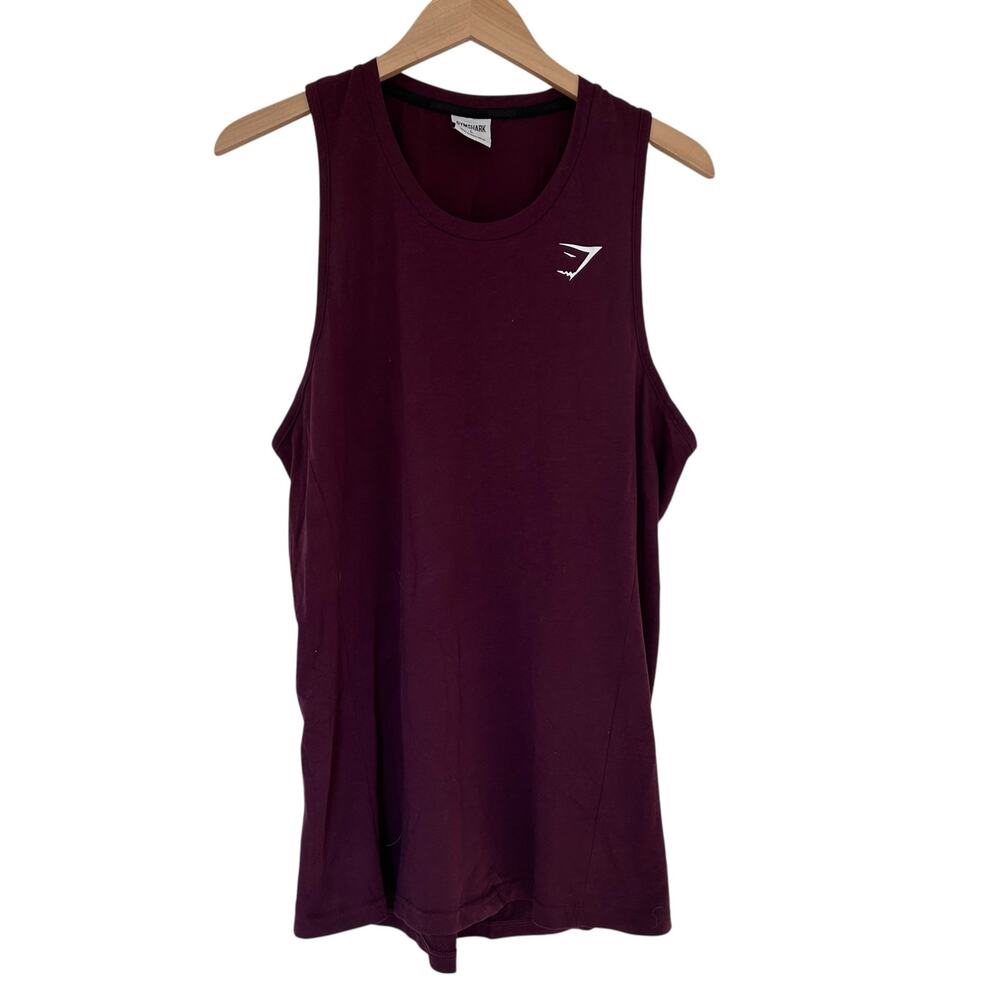 Gymshark Burgundy Sleeveless Tank